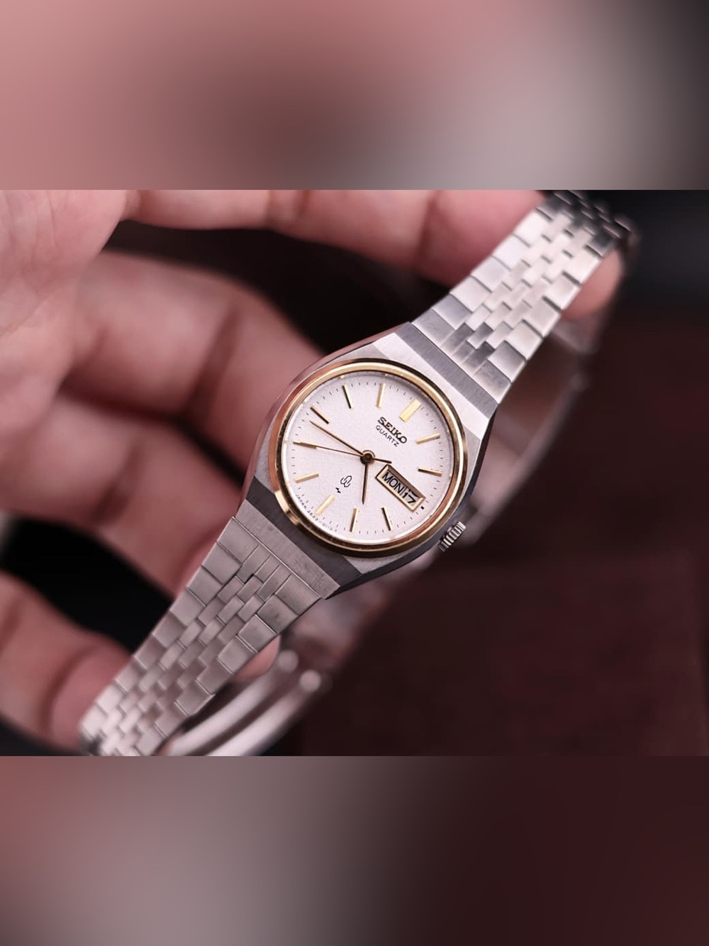 Vintage 1988 Seiko Quartz 2623-0110 Women’s Watch, Two-Tone